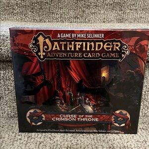 Pathfinder Adventure Card Game - Curse of the Crimson Throne. New!